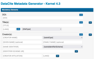 Arbeitspaket 3: Erweiterung des DataCite Best Practice Guides und des DataCite-Metadaten-Generators